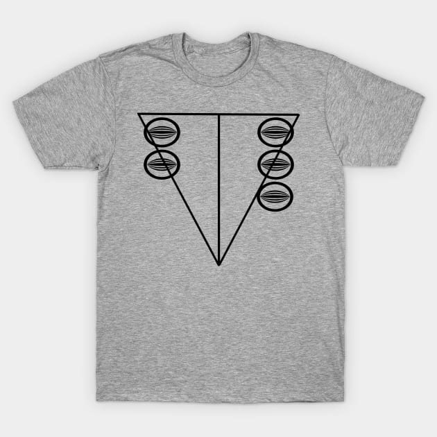 Eyes n' Triangle T-Shirt by JimmyG